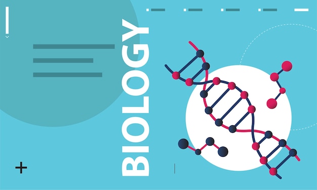 Ilustración de ciencias de la vida