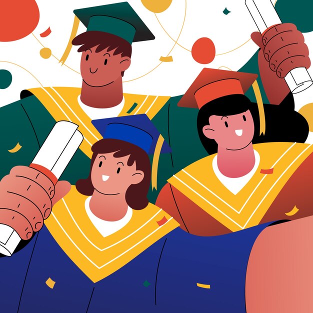 Ilustración de clase de gradiente de 2023