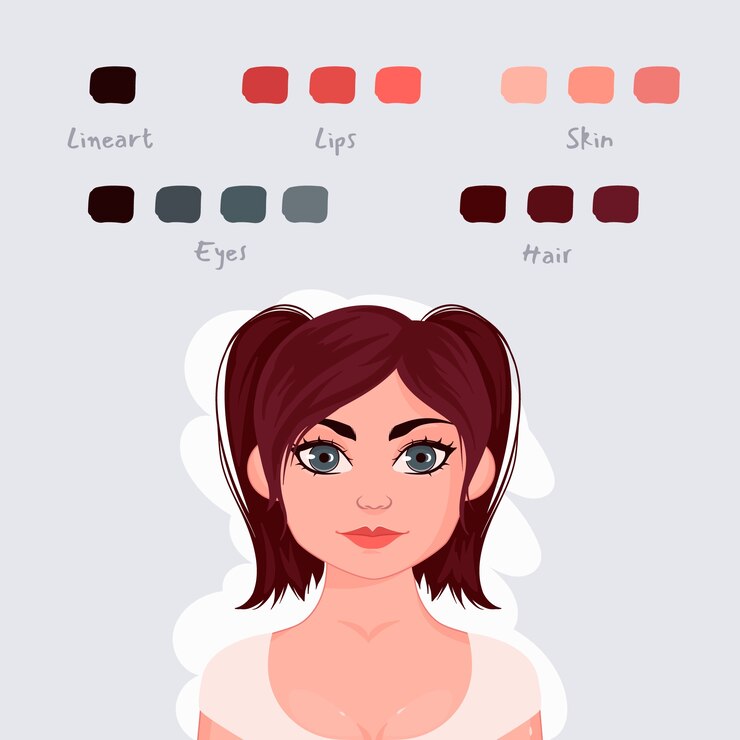 Vector gratuito ilustración de colorimetría dibujada a mano