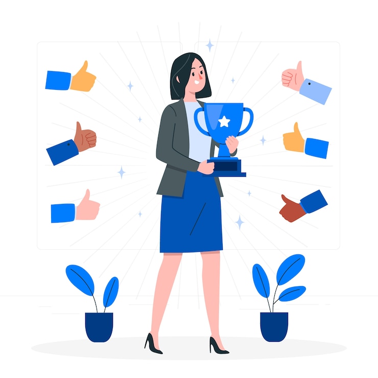 Vector gratuito ilustración del concepto de apreciación de los empleados