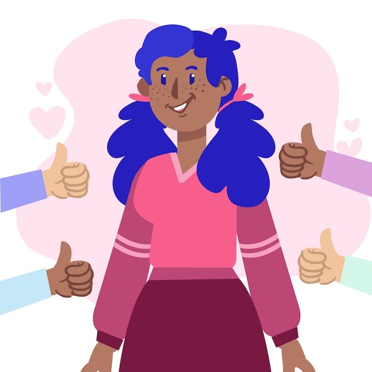 Vector gratuito ilustración del concepto de aprobación pública