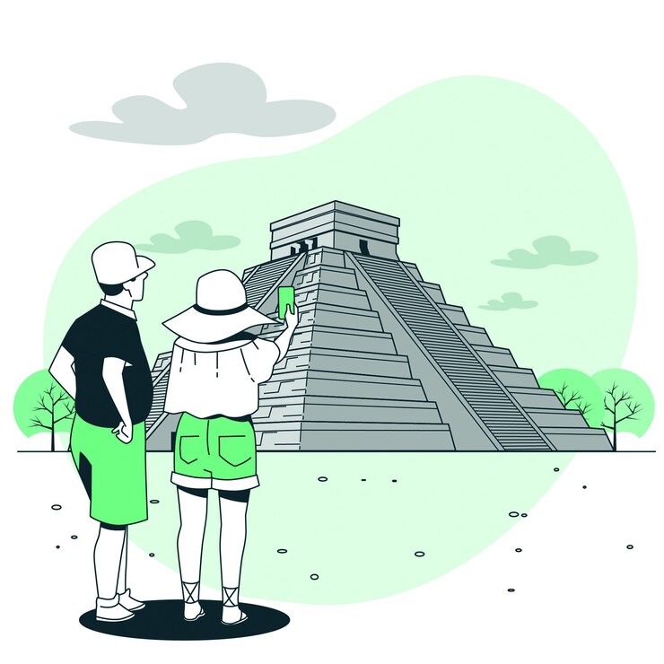 Vector gratuito ilustración del concepto de ciudad de méxico