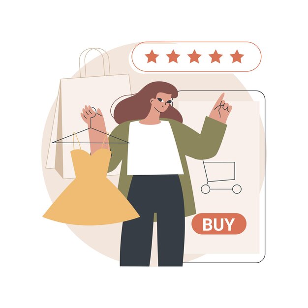 Ilustración del concepto de clientela
