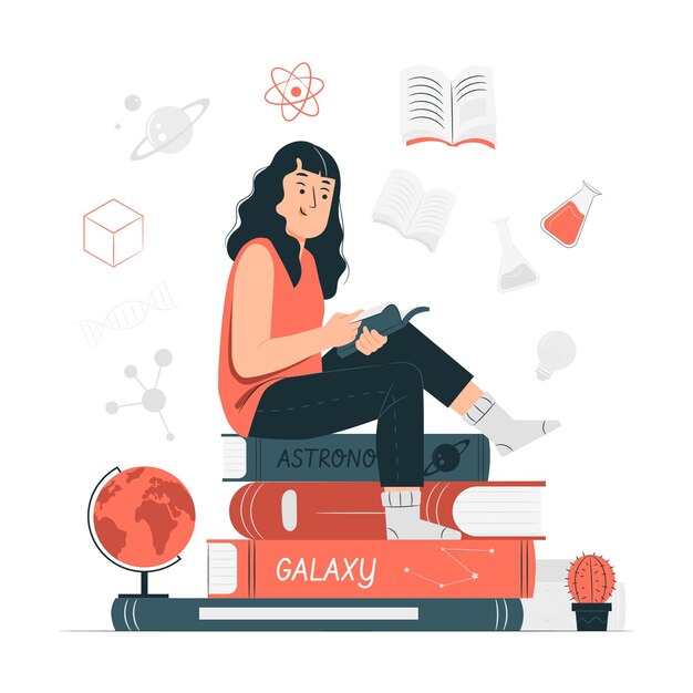 Ilustración del concepto de conocimiento