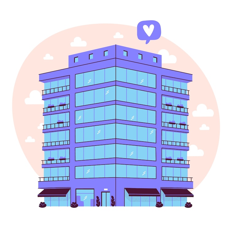 Vector gratuito ilustración del concepto de construcción