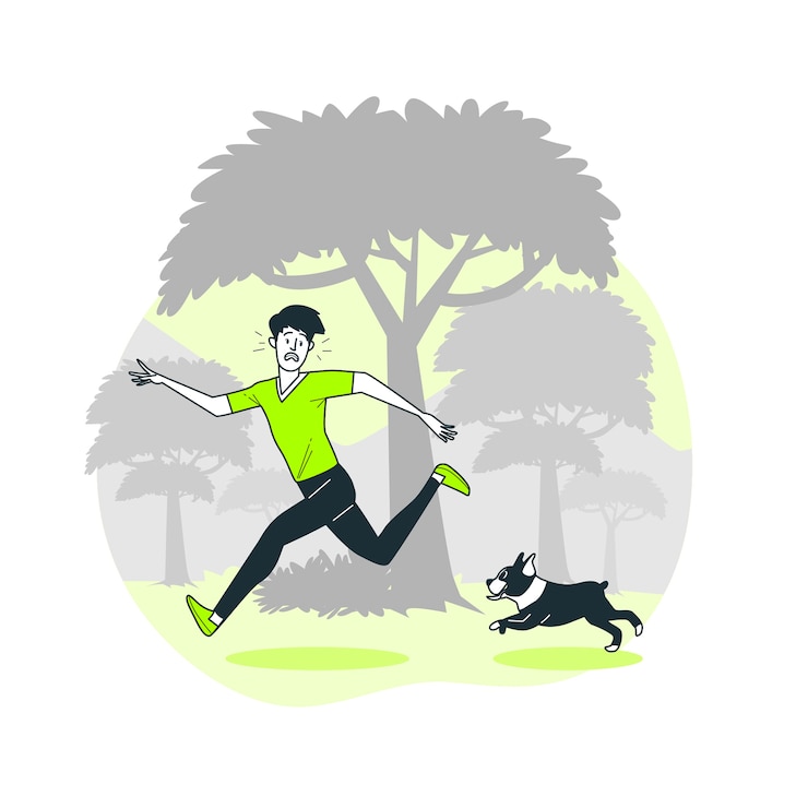 Vector gratuito ilustración del concepto de corriendo salvaje