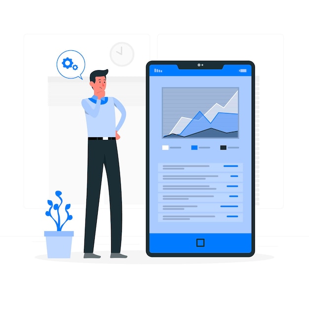 Ilustración del concepto de datos de la aplicación