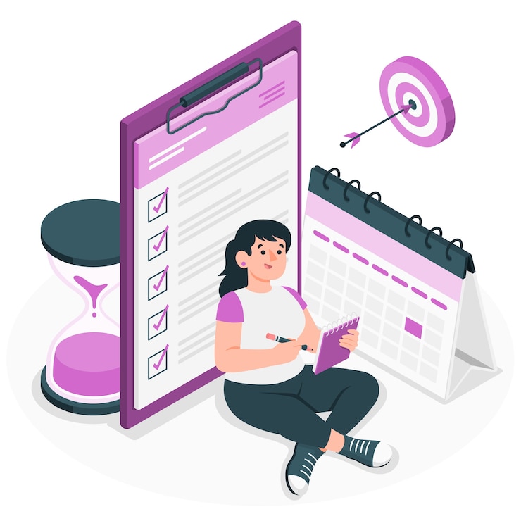 Vector gratuito ilustración del concepto de disciplina