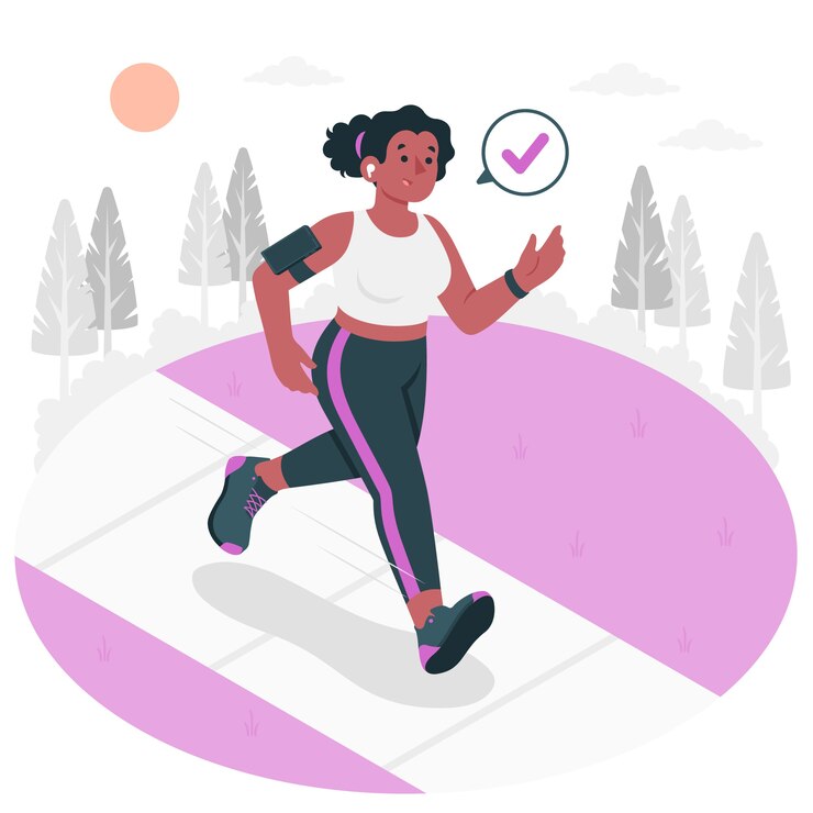 Vector gratuito ilustración del concepto de ejecución