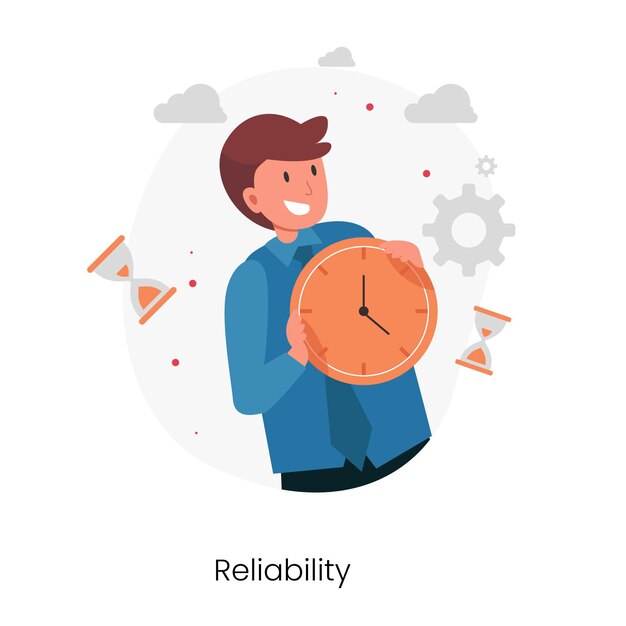 Ilustración del concepto de ética empresarial