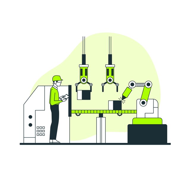 Ilustración del concepto de inteligencia artificial