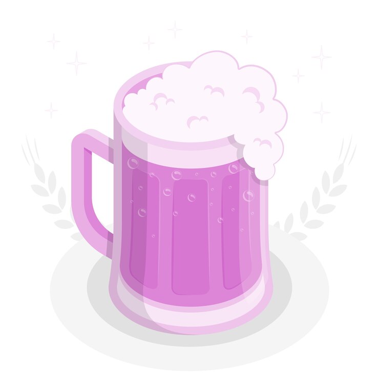 Vector gratuito ilustración del concepto de jarra de cerveza