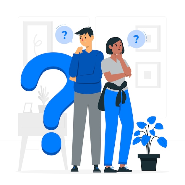 Ilustración de concepto de personas de curiosidad