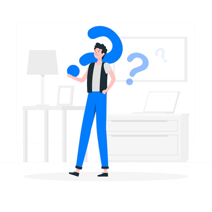 Vector gratuito ilustración del concepto de preguntas