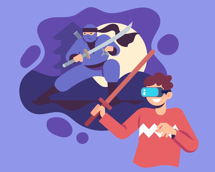Vector gratuito ilustración de concepto de realidad virtual