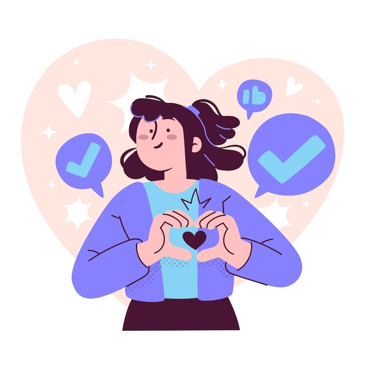 Vector gratuito ilustración del concepto de reconocimiento
