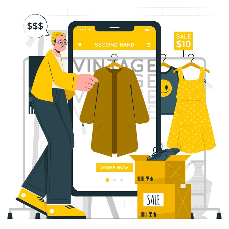 Vector gratuito ilustración de concepto de reutilización