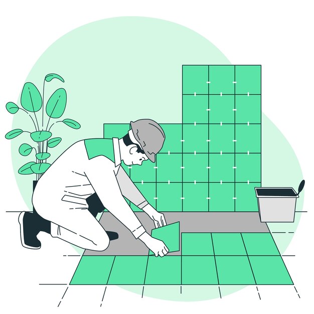 Ilustración del concepto de solador