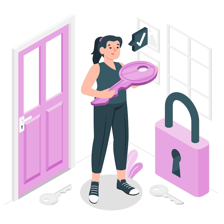Vector gratuito ilustración de los conceptos clave