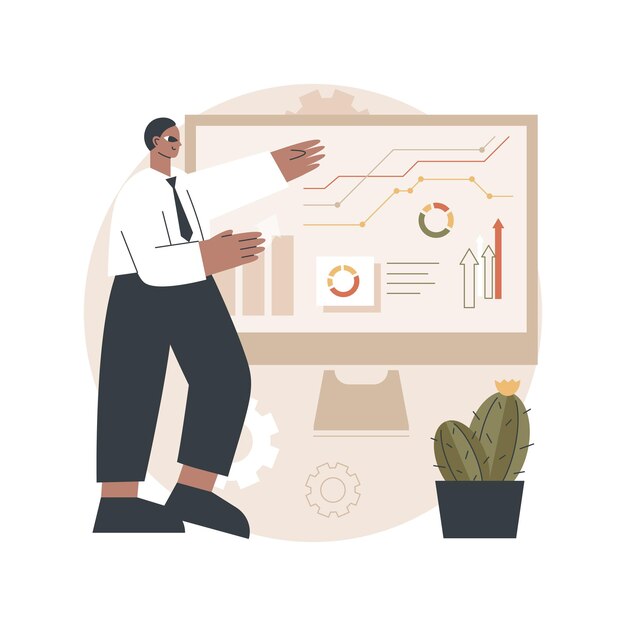 Ilustración de consultoría