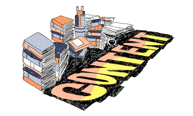 Ilustración del contenido del sitio web