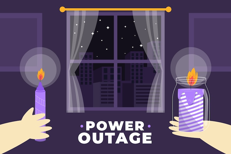 Vector gratuito ilustración de corte de energía de diseño plano dibujado a mano