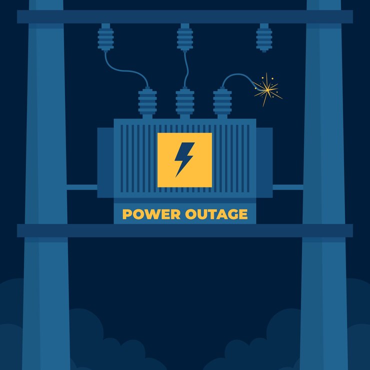 Vector gratuito ilustración de corte de energía de diseño plano dibujado a mano