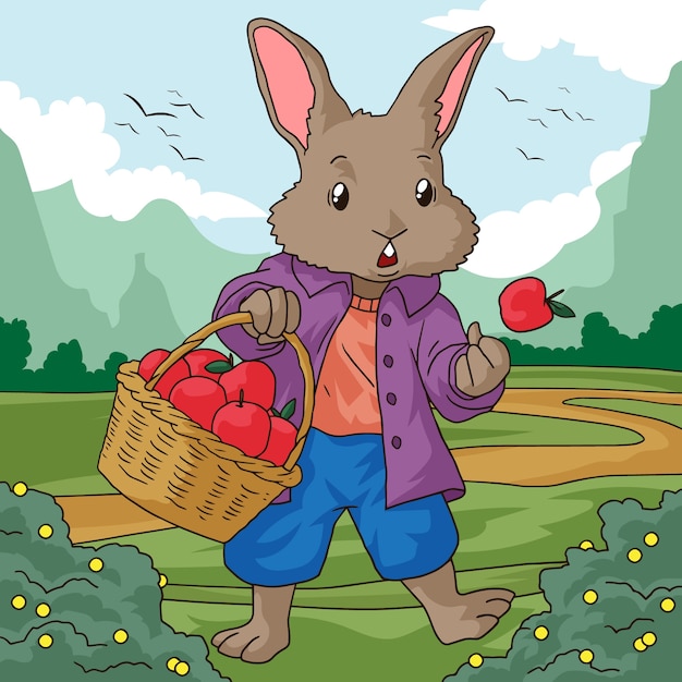 Ilustración de cottagecore dibujada a mano
