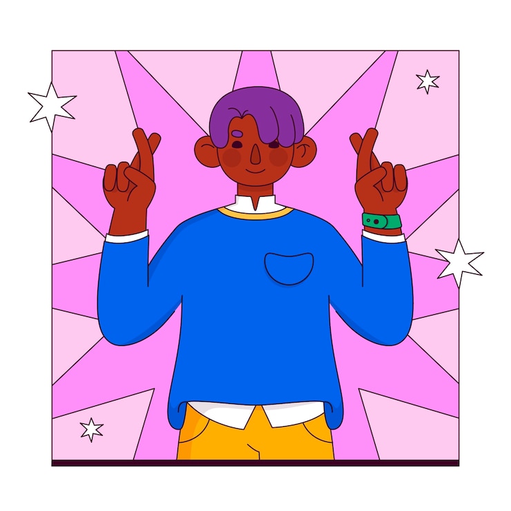 Vector gratuito ilustración de cumplido dibujado a mano