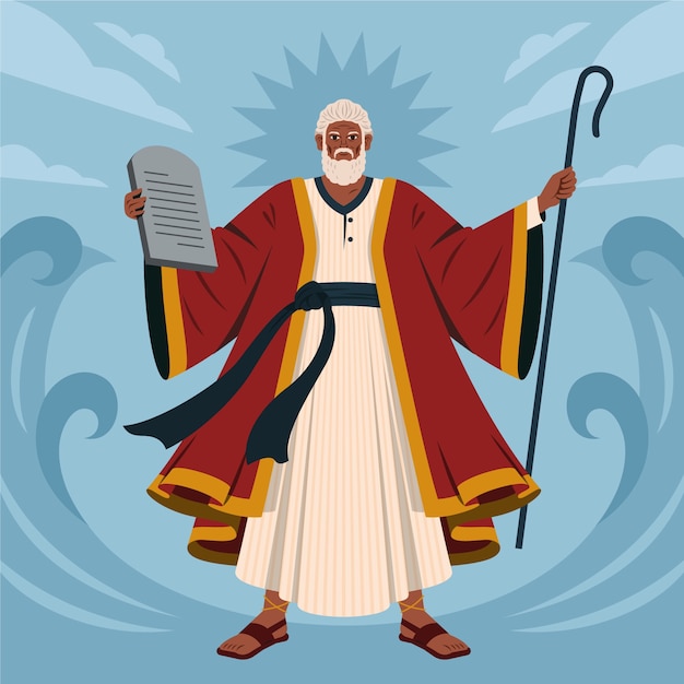 Ilustración de dante de diseño plano