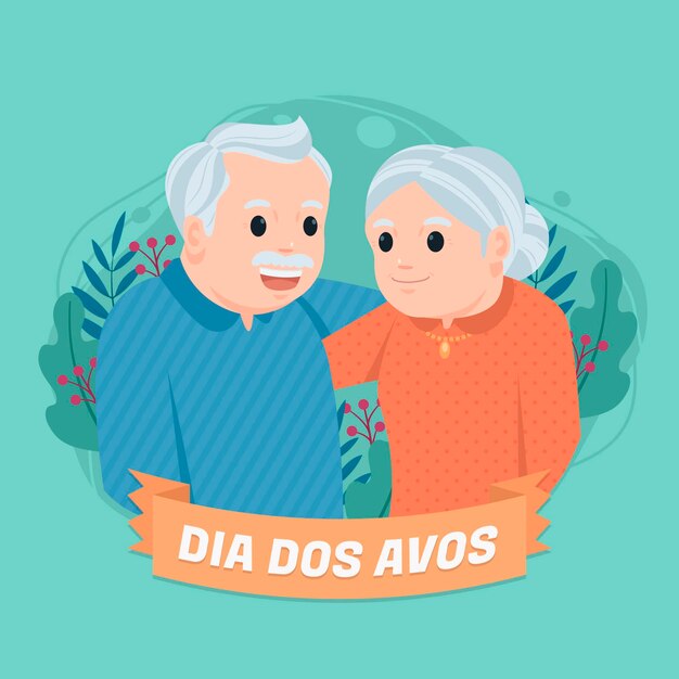 Ilustración de dia dos avos