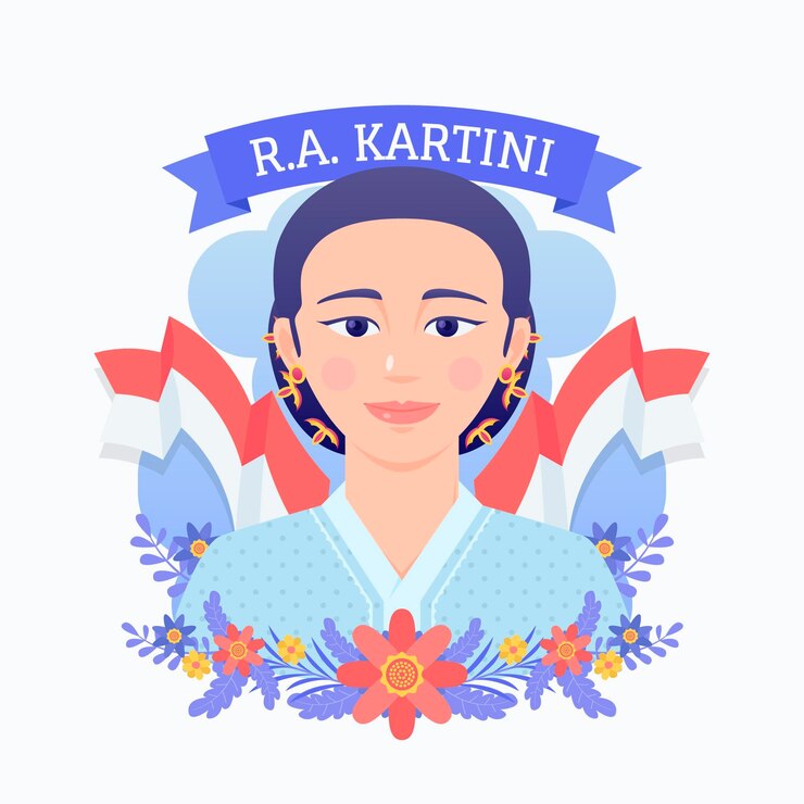 Vector gratuito ilustración del día de kartiny con