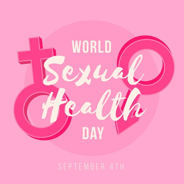 Ilustración del día mundial de la salud sexual