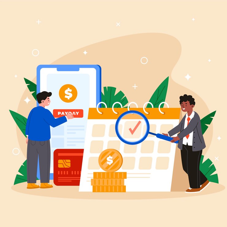 Vector gratuito ilustración del día de pago dibujada a mano