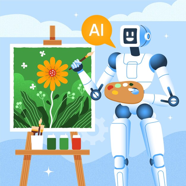 Ilustración dibujada a mano para generar
