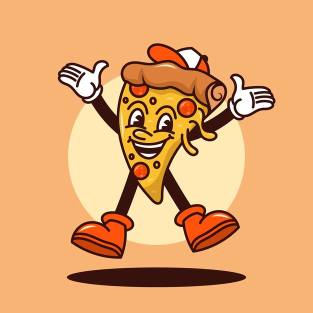 Ilustración de dibujos animados de comida dibujada a mano