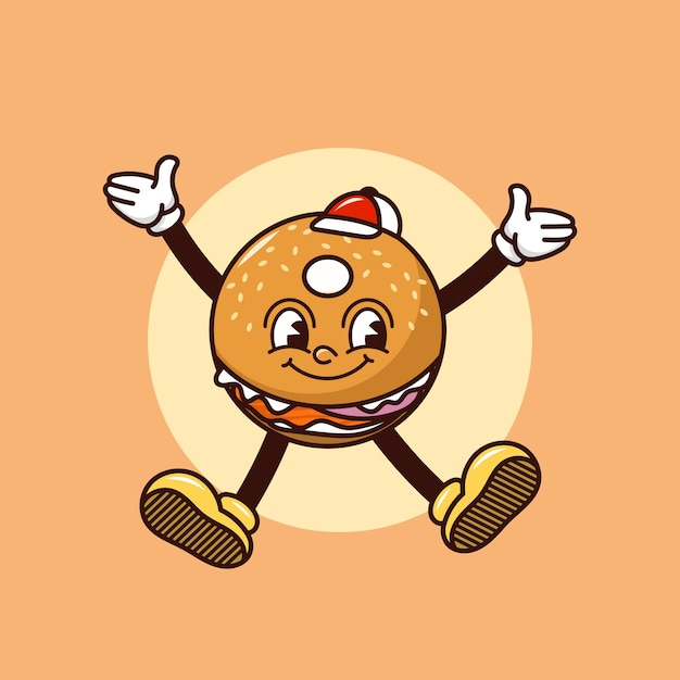 Ilustración de dibujos animados de comida dibujada a mano