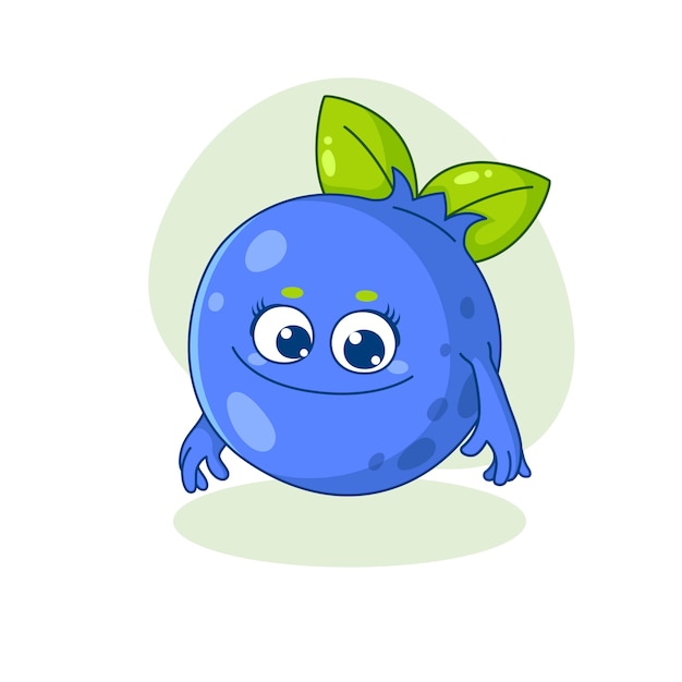 Ilustración de dibujos animados de comida dibujada a mano