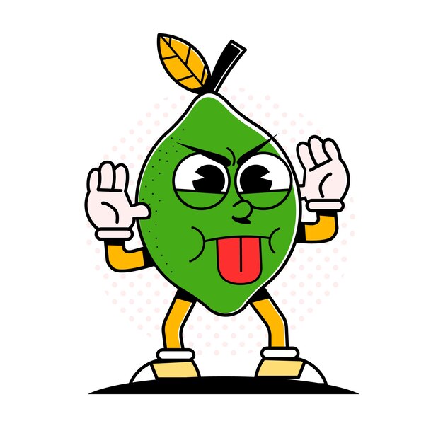 Ilustración de dibujos animados de comida