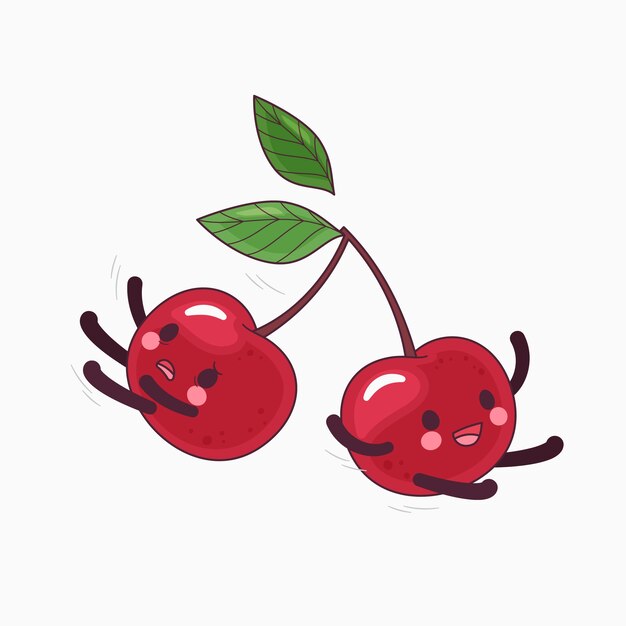 Ilustración de dibujos animados de comida