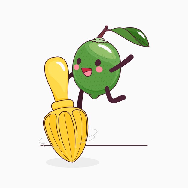 Ilustración de dibujos animados de comida