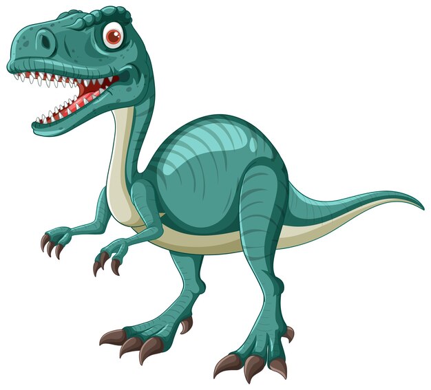 Ilustración de dibujos animados de dinosaurios