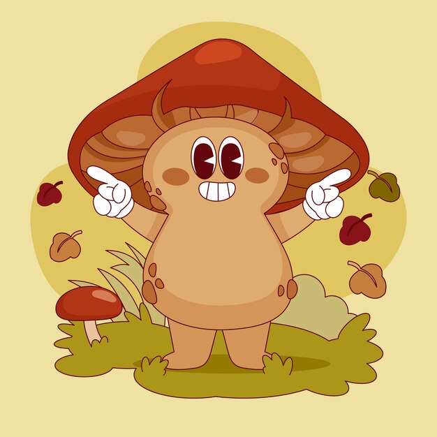Ilustración de dibujos animados de setas dibujados a mano