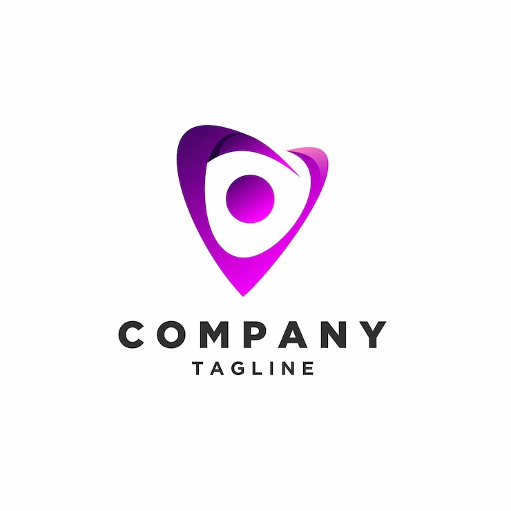 Vector gratuito ilustración de diseño degradado de lujo de logotipo de amor