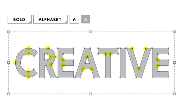 Ilustración de diseño gráfico creativo.