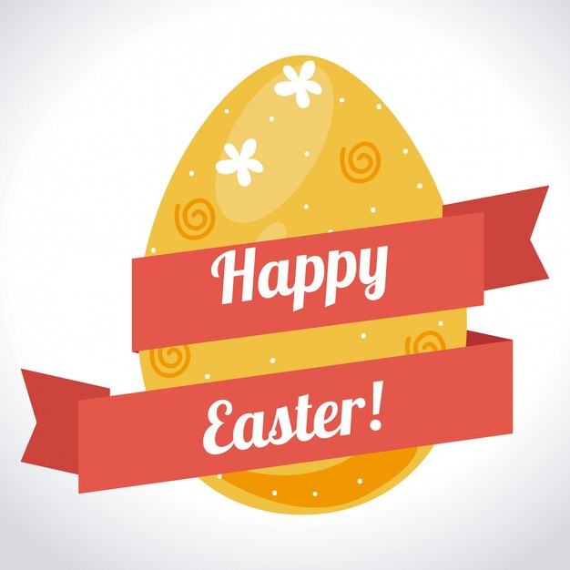 Ilustración de diseño de pascua