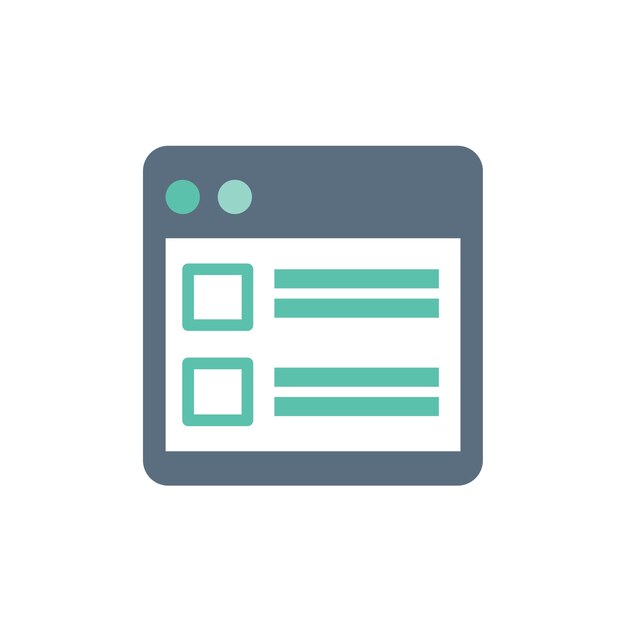 Ilustración del diseño web