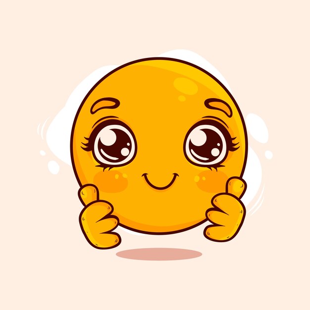 Ilustración de emoji dibujada a mano