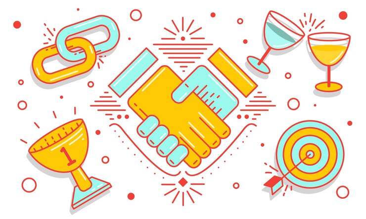 Vector gratuito ilustración de la empresa de inicio