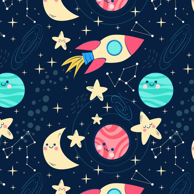 Ilustración del espacio de los niños